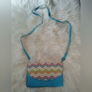 Colorful Zigzag Pattern Women's Bag NWOT